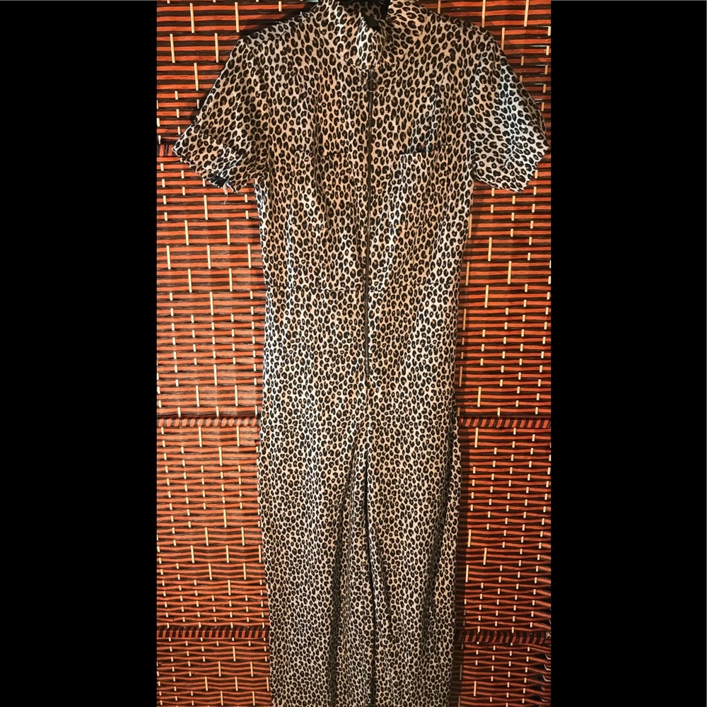 Cheetah Print Romper